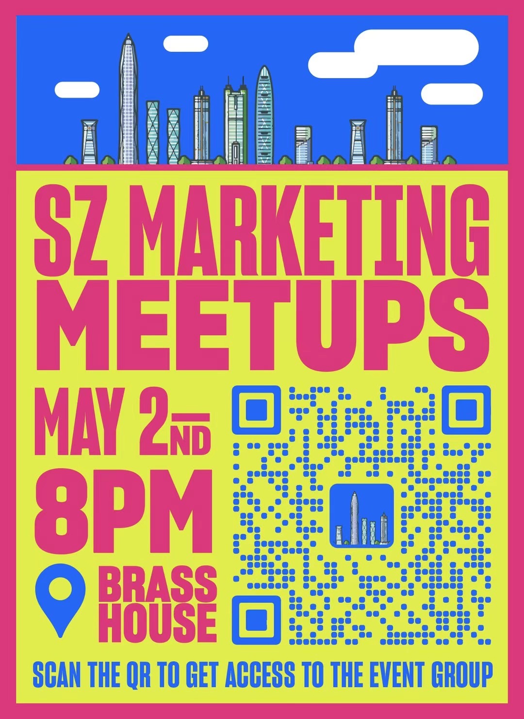 May 2nd Meetup - Bright Pop Art Design